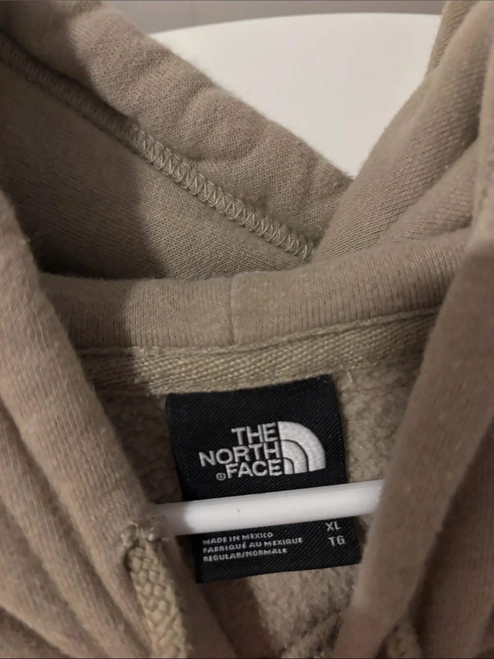 The North Face Men's Pullover Hoodie - Taupe/Cream